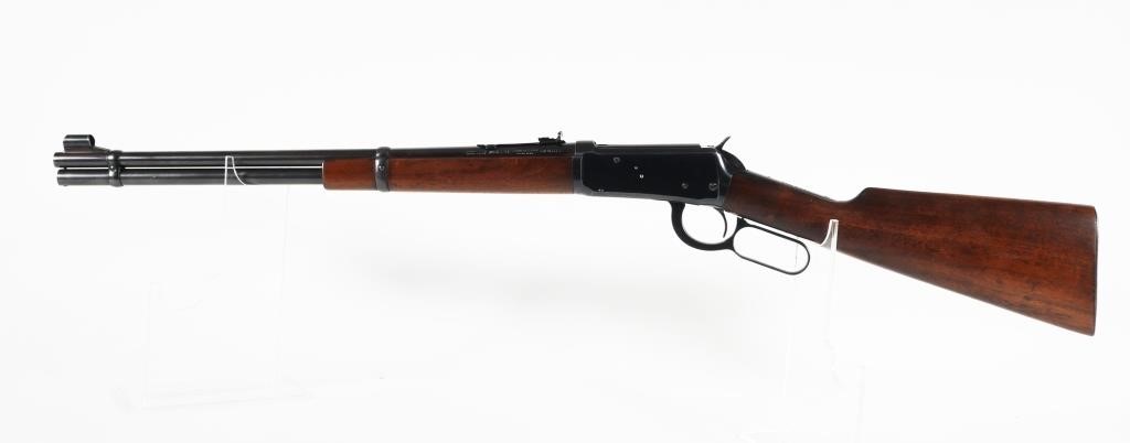 Appraisal: Winchester model lever action rifle in WCF cal Serial circa