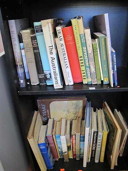 Appraisal: TWO SHELVES OF ASSORTED AUSTRALIAN REFERENCE INCL HMAS GHOST TOWNS