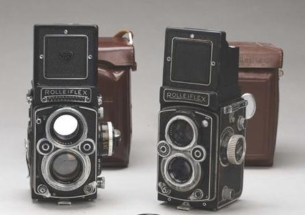 Appraisal: TWO ROLLEIFLEX TWIN-LENS REFLEX CAMERAS CIRCA Each in the original