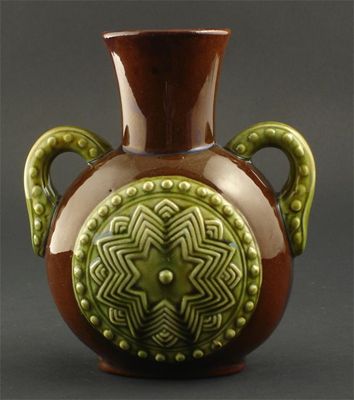 Appraisal: An Ault Pottery vase designed by Dr Christopher Dresser modelled