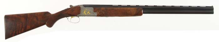 Appraisal: SPECTACULAR BELGIAN BROWNING WATERFOWL SERIES MALLARD EDITION SUPERPOSED SHOTGUN Cal