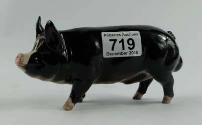 Appraisal: Beswick Berkshire Boar Model No seconds