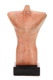 Appraisal: Gwen Lux Nude Torso Signed Ceramic Gwen Lux American -