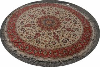 Appraisal: ' Circle Handmade Oriental Carpet Rug Center m ' Circle