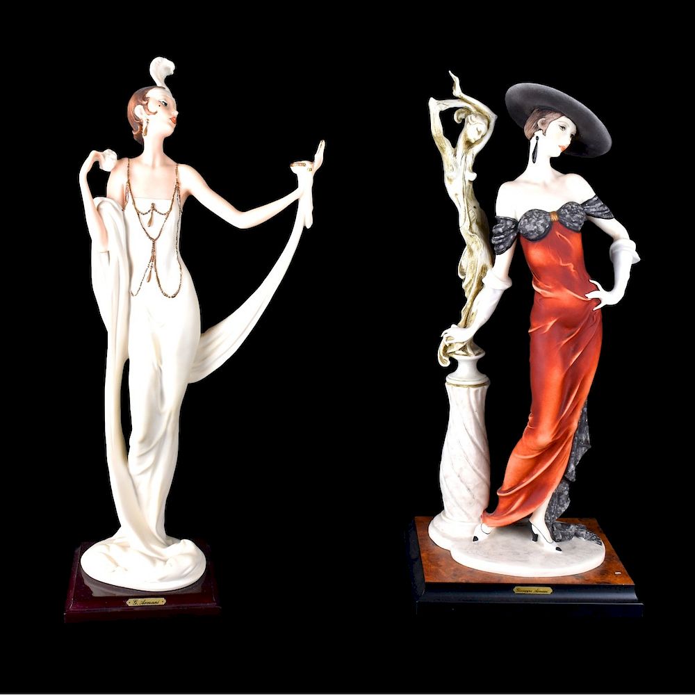 Appraisal: Two Giuseppe Armani Limited Edition Figurines Two Giuseppe Armani Limited