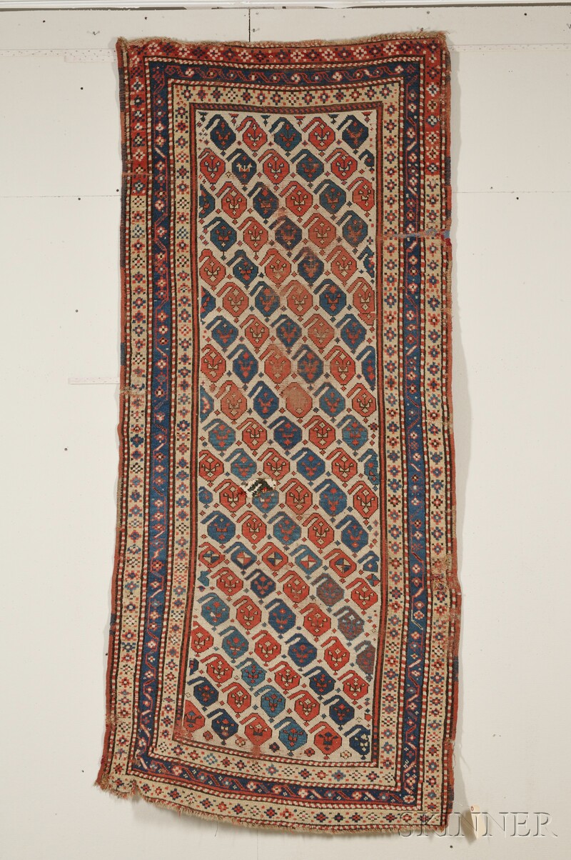 Appraisal: South Caucasian Long Rug last quarter th century areas of