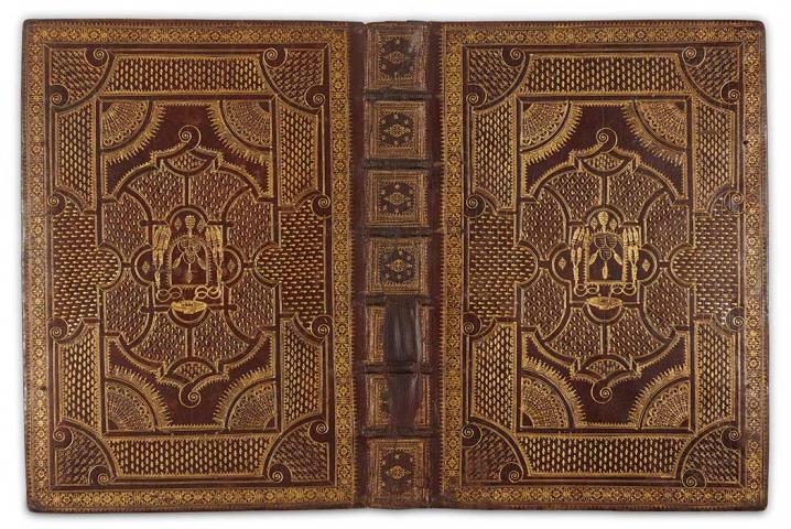 Appraisal: ROSPIGLIOSI BINDING A richly tooled seventeenth-century morocco binding only from