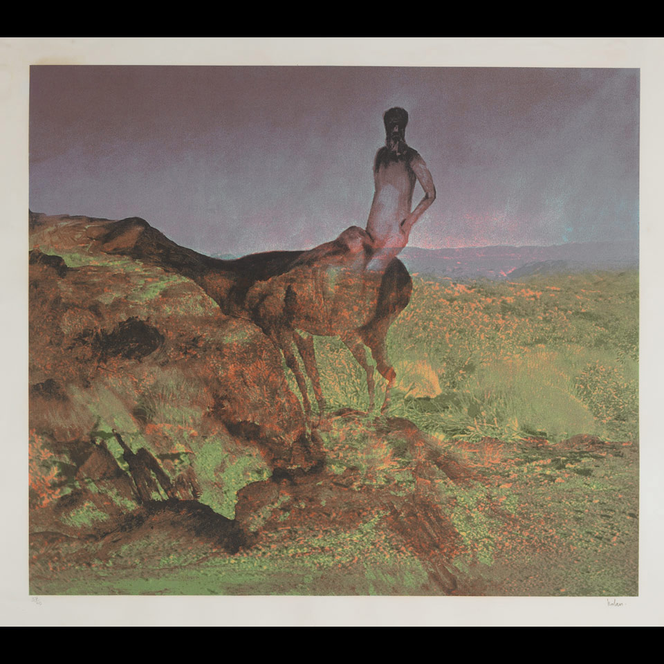 Appraisal: Sidney Nolan - Australian FROM BURKE WILLS EXPEDITION II Colour