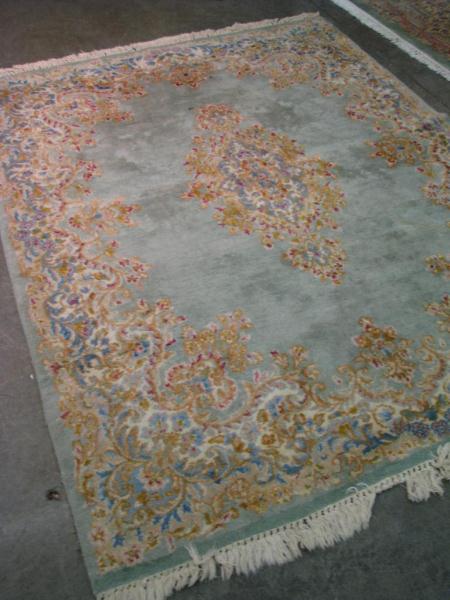 Appraisal: Vintage Persian Kirman Area Rug x