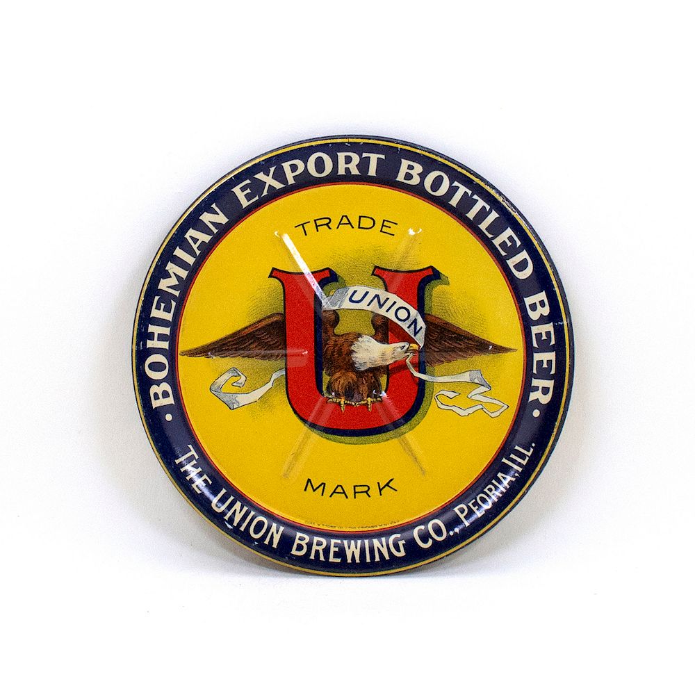 Appraisal: Union Brewing Bohemian Export Tip Tray Reference n a Brewery