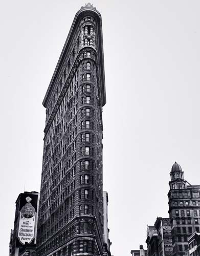 Appraisal: ABBOTT BERENICE - Flatiron Building Silver print x inches x