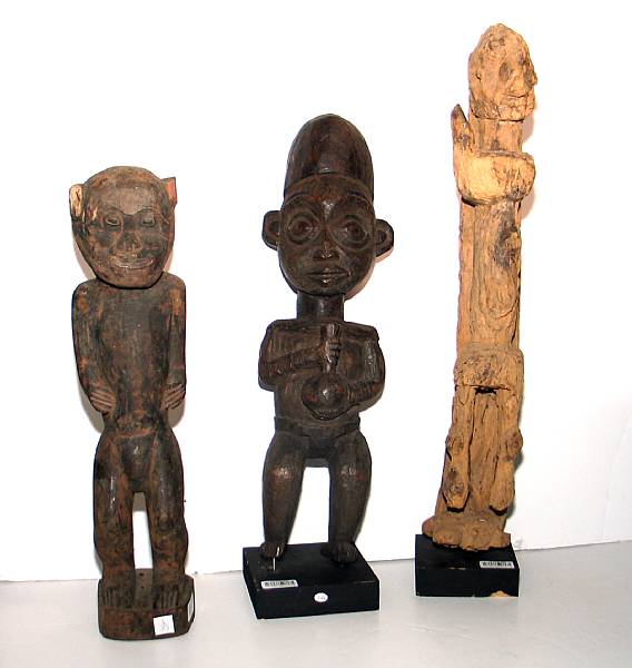 Appraisal: Property of various owners Baule Ivory Coast Dogon Mali and