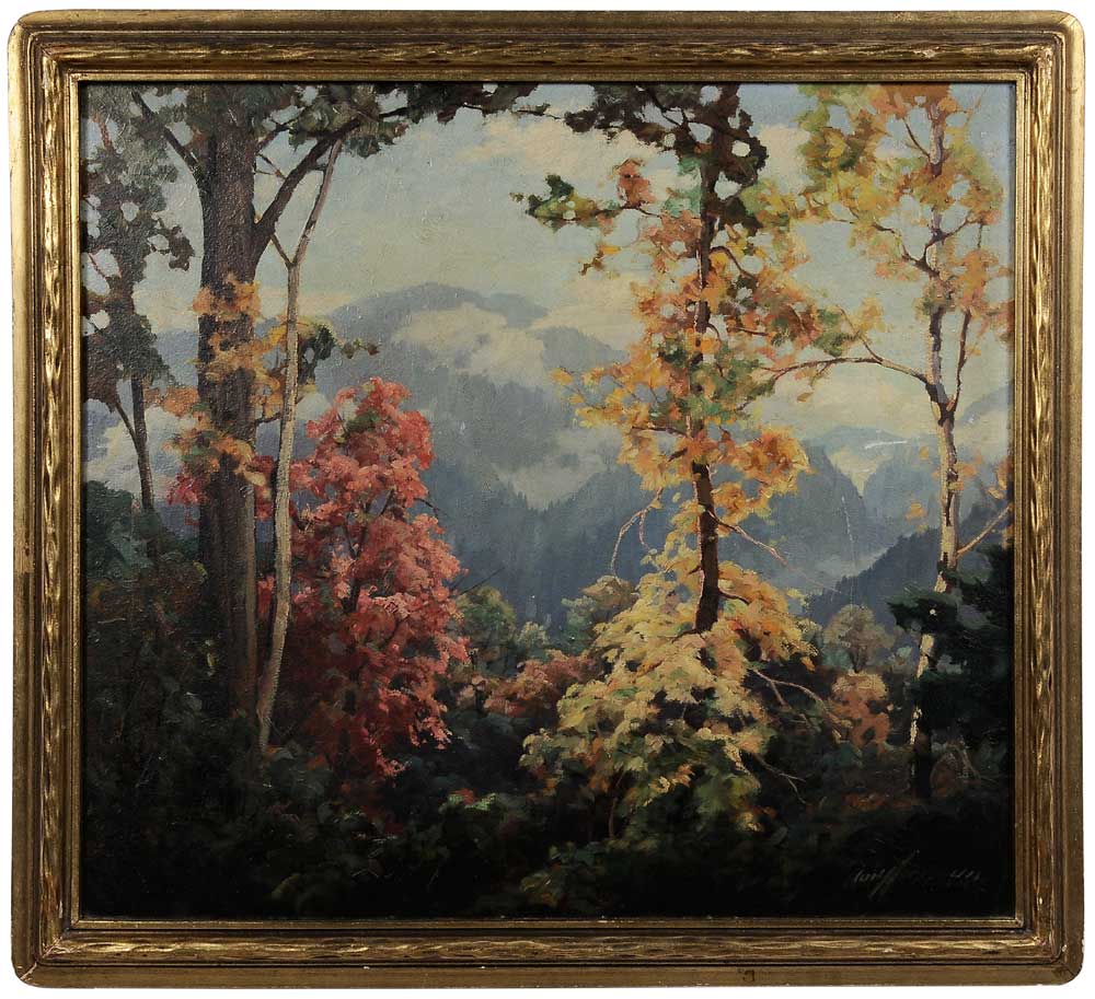 Appraisal: Carl Hoerman Michigan California - October in the Great Smokies