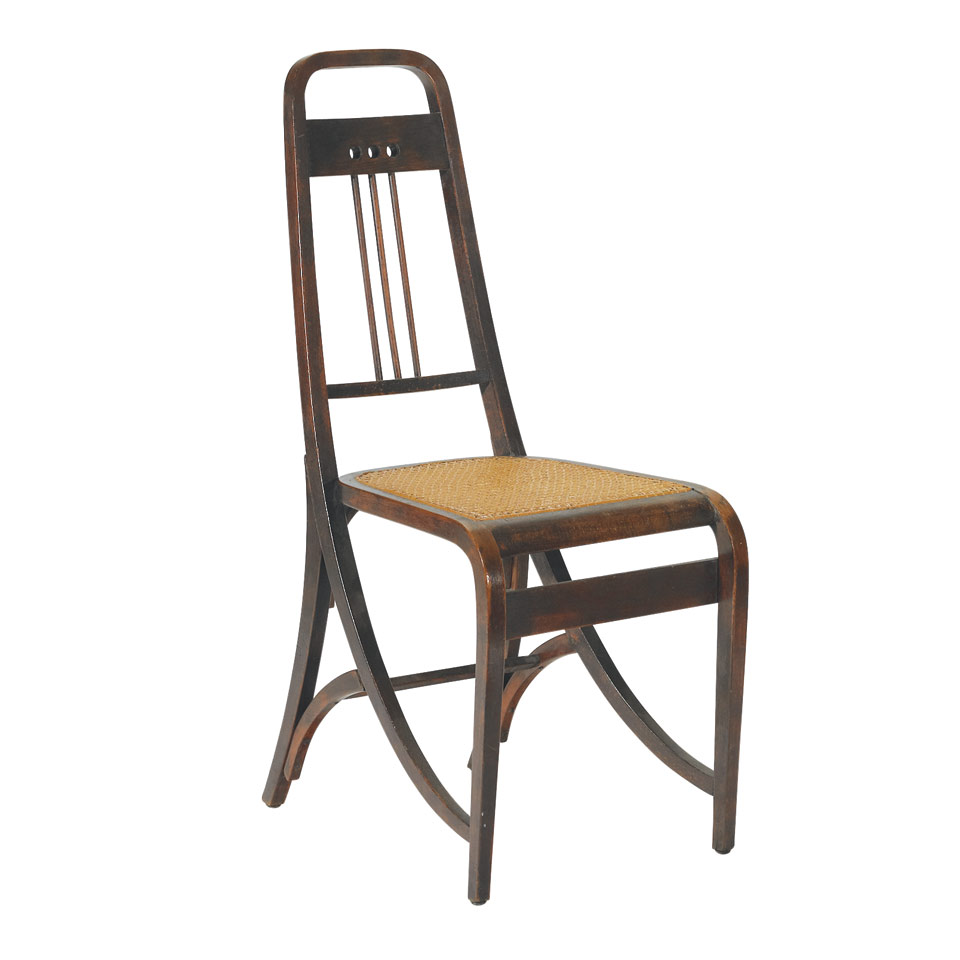 Appraisal: Thonet Vienna Bentwood Side Chair Model c stamped Thonet height