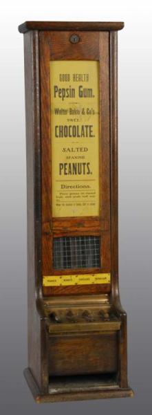 Appraisal: Pepsin Gum Chocolate and Peanut Vending Machine Description Working Includes