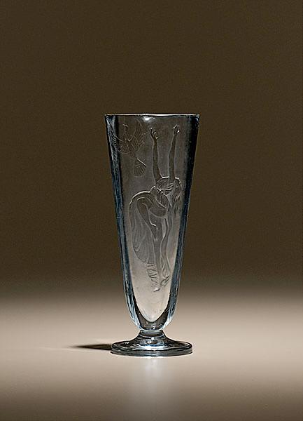 Appraisal: PIERRE D'AVESN ATTRIBUTION VASE Continental th century A Pierre d'Avesn