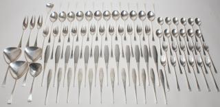 Appraisal: Dansk Tjorn Sterling Silver Flatware Service Danish Mid-Century Modern circa