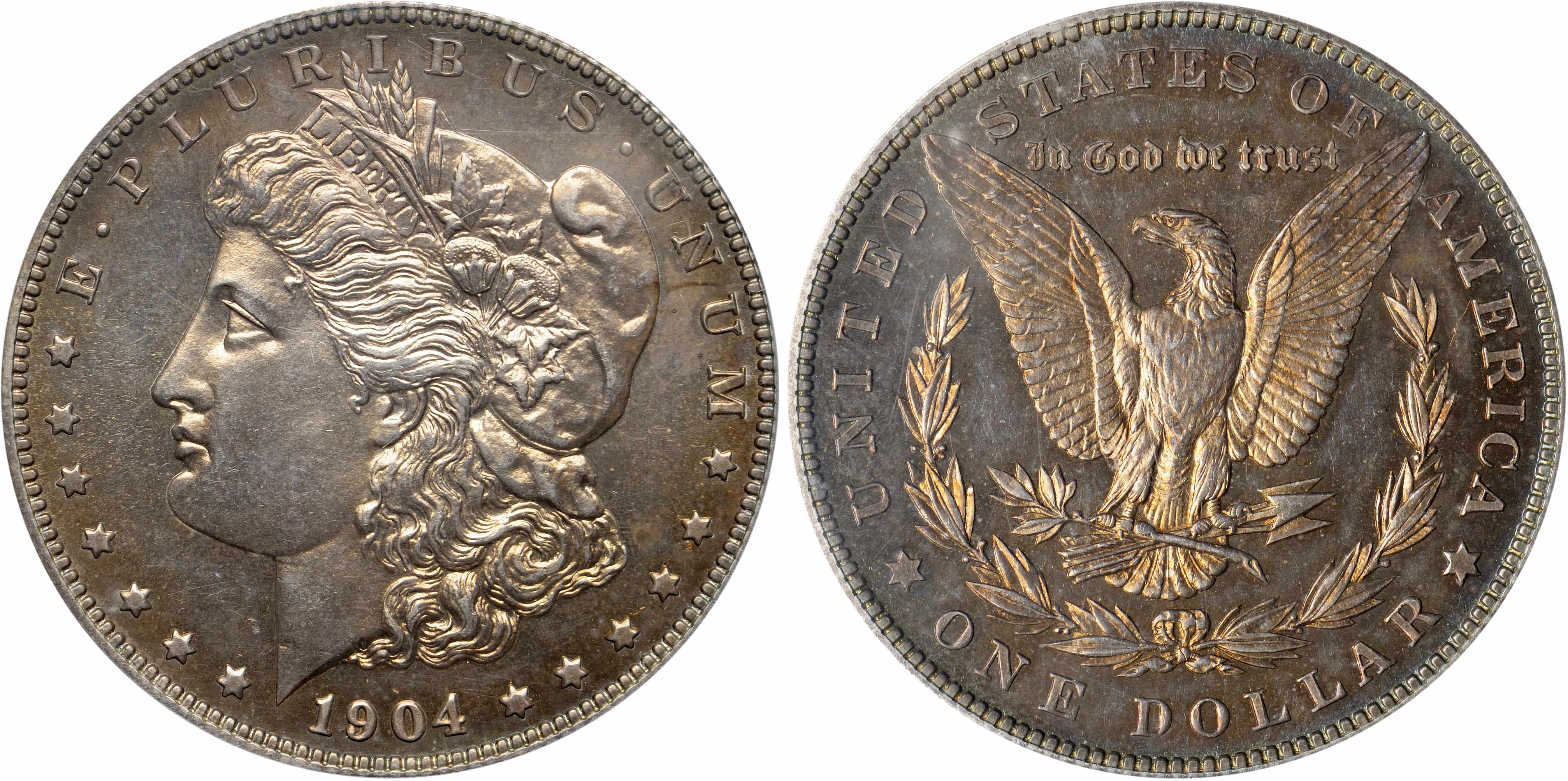 Appraisal: PR PCGS Like most originally preserved Proof Morgans of this