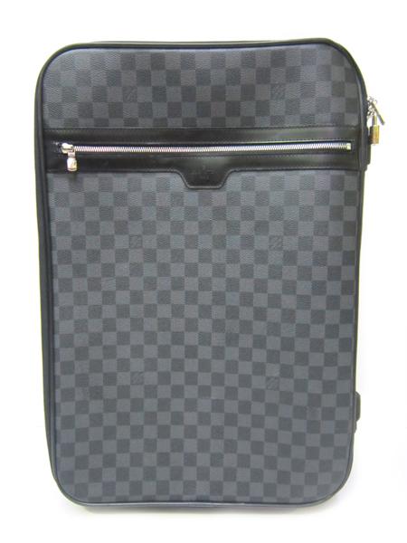 Appraisal: A LOUIS VUITTON PEGASE TROLLEY SUITCASE IN DAMIER GRAPHITE CANVAS