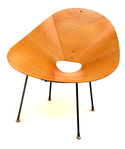 Appraisal: A ROGER MCLAY KONE CHAIR Designed manufactured by Descon Laminates