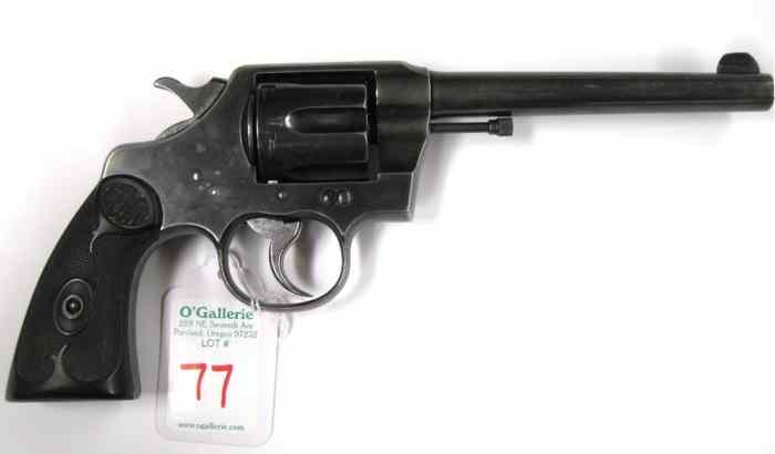 Appraisal: COLT ARMY SPECIAL DOUBLE ACTION REVOLVER caliber '' barrel blued