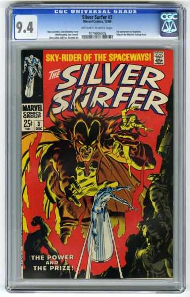 Appraisal: Silver Surfer CGC Marvel Comics Stan Lee story with John