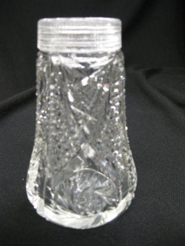 Appraisal: Brilliant Period Cut Glass Muffineer or Sugar Shaker scarce form