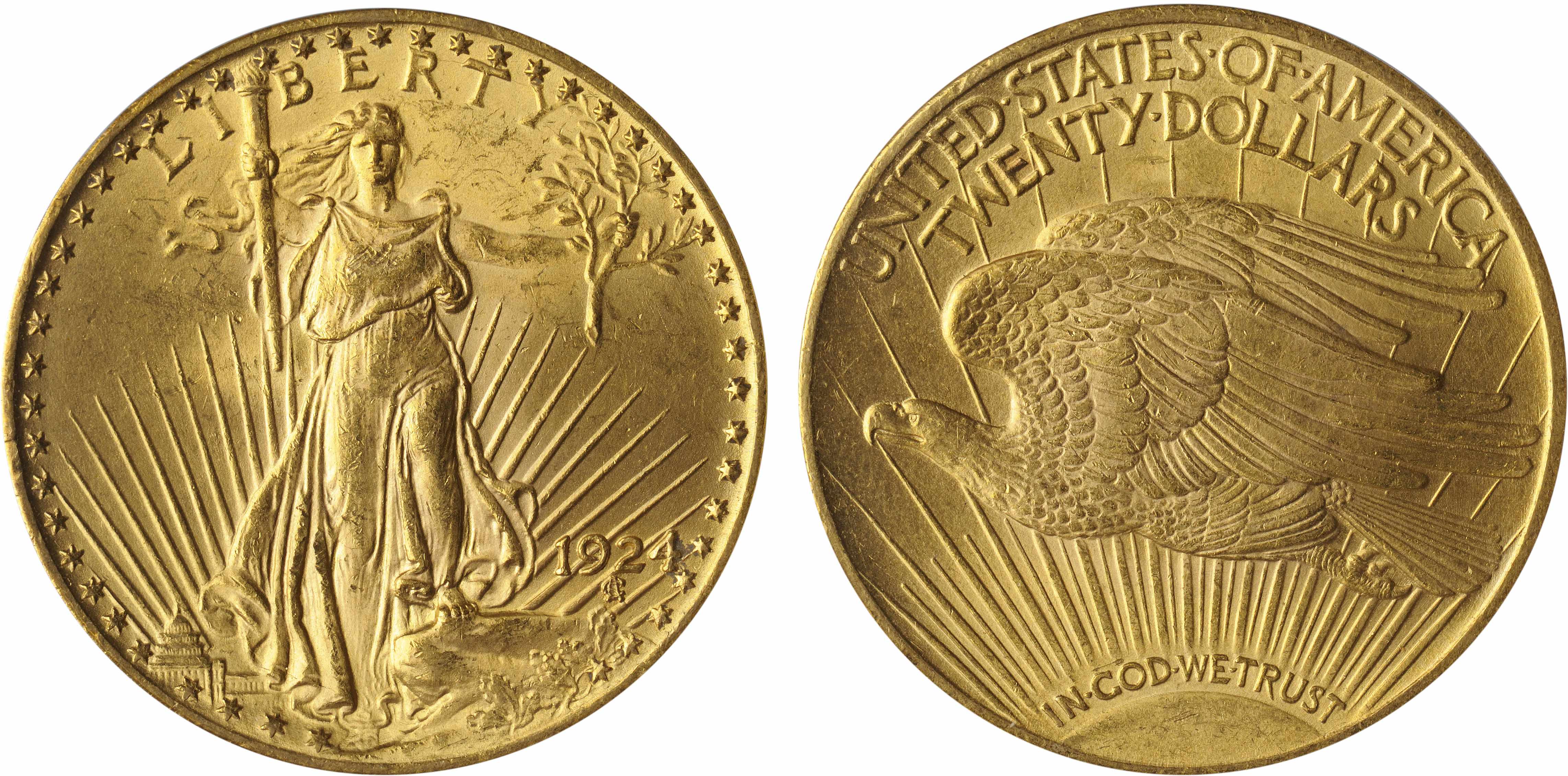 Appraisal: MS PCGS Bright yellow-gold and lustrous with above average surfaces