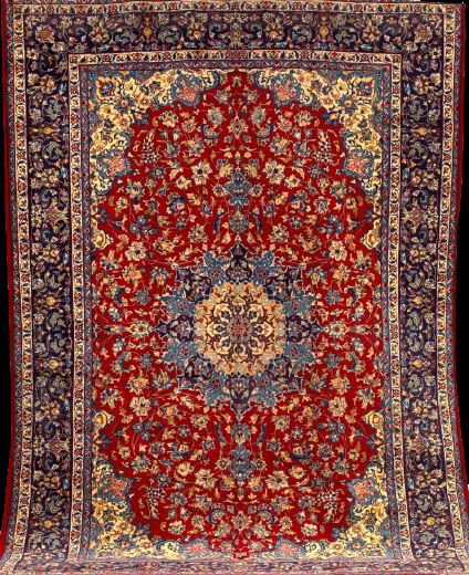 Appraisal: Isfahan Carpet ' x '