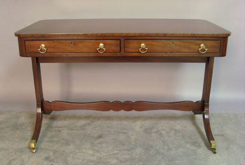 Appraisal: Kittinger mahogany sofa table h w d