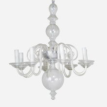 Appraisal: Venetian Style CHANDELIER th centuryblown glass h dia in cm