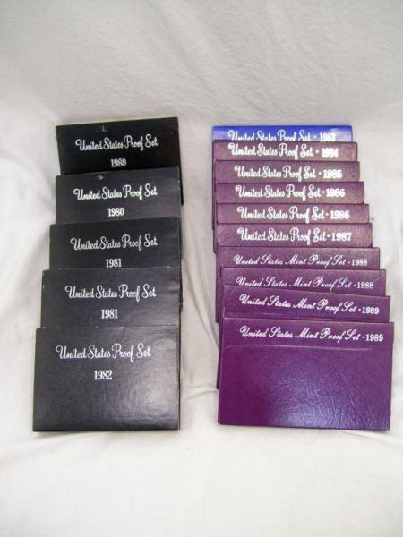 Appraisal: s Proof and Mint Sets Proof Sets - - -