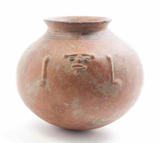 Appraisal: A Costa Rican Pottery Effigy Vessel circa AD - of