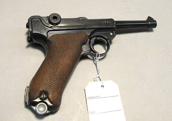 Appraisal: A DWM double date parabellum pistol Serial no mm Chamber