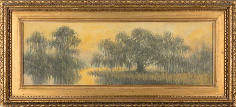 Appraisal: Alexander John Drysdale American New Orleans - Bayou Scene with