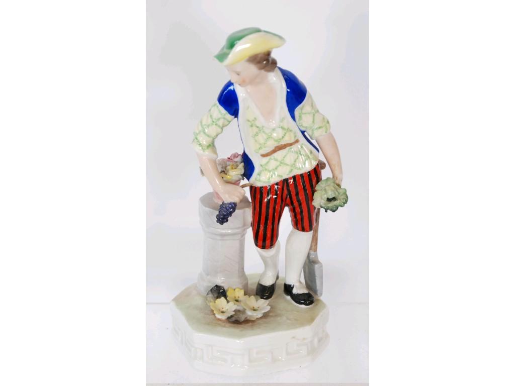 Appraisal: EARLY TH CENTURY STEVENSON AND HANCOCK CROWN DERBY PORCELAIN FIGURE