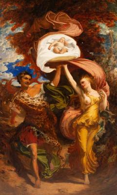 Appraisal: Manner of Frederick Leighton - Mythological Scene perhaps Mars Venus