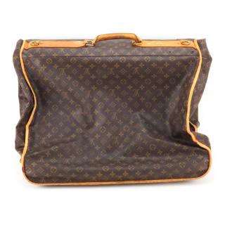 Appraisal: Vintage Louis Vuitton Monogram Canvas Garment Travel Bag Vintage Louis