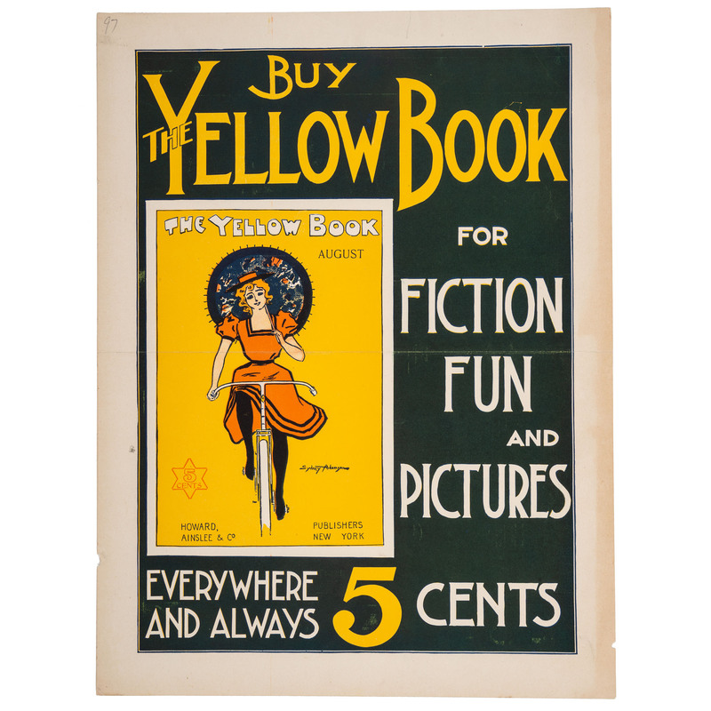 Appraisal: BICYCLES -- ADVERTISING Buy the Yellow Book for Fiction Fun