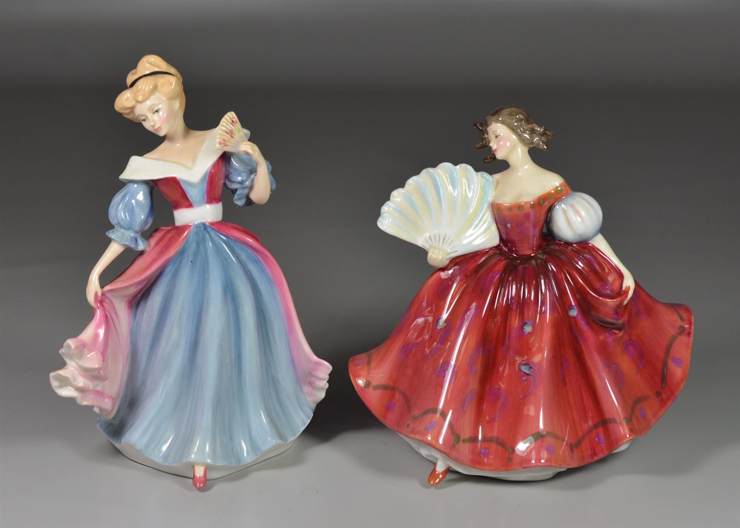 Appraisal: Royal Doulton bone china figurines Amy Figure of the Year