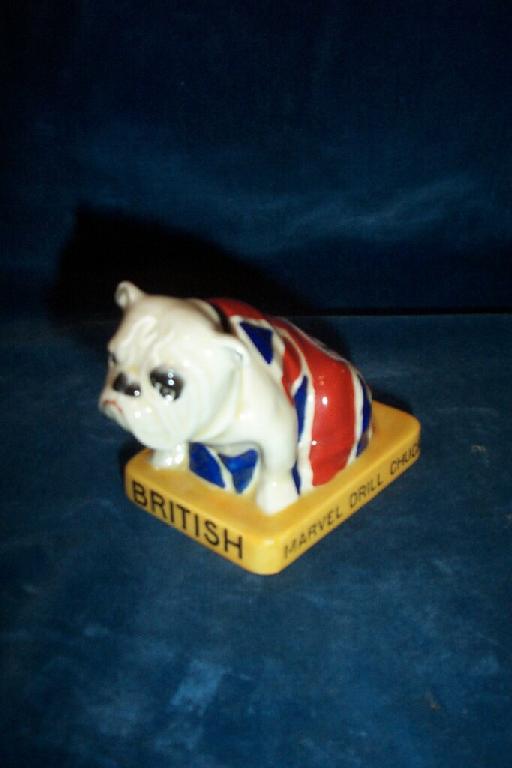 Appraisal: A Royal Doulton model of a British bulldog advertising Louis