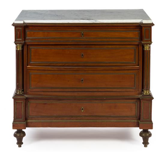 Appraisal: Sale Lot A Louis XVI Style Diminutive Commode th th