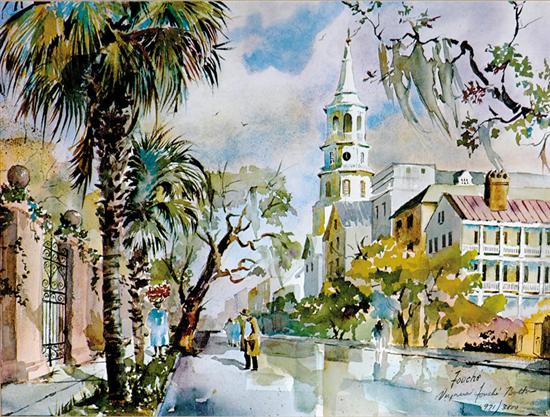 Appraisal: Virginia Fouche Bolton South Carolina - ST MICHAEL'S CHURCH CHARLESTON