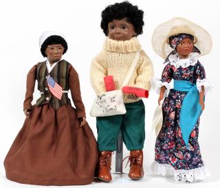 Appraisal: REGION ' BLACK DOLLS THREE 'REGION ' BLACK DOLLS THREE