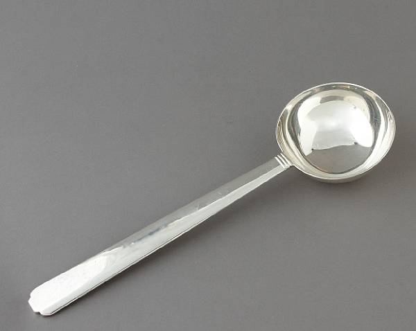 Appraisal: A French silver ladle Puiforcat Paris length in oz dwts