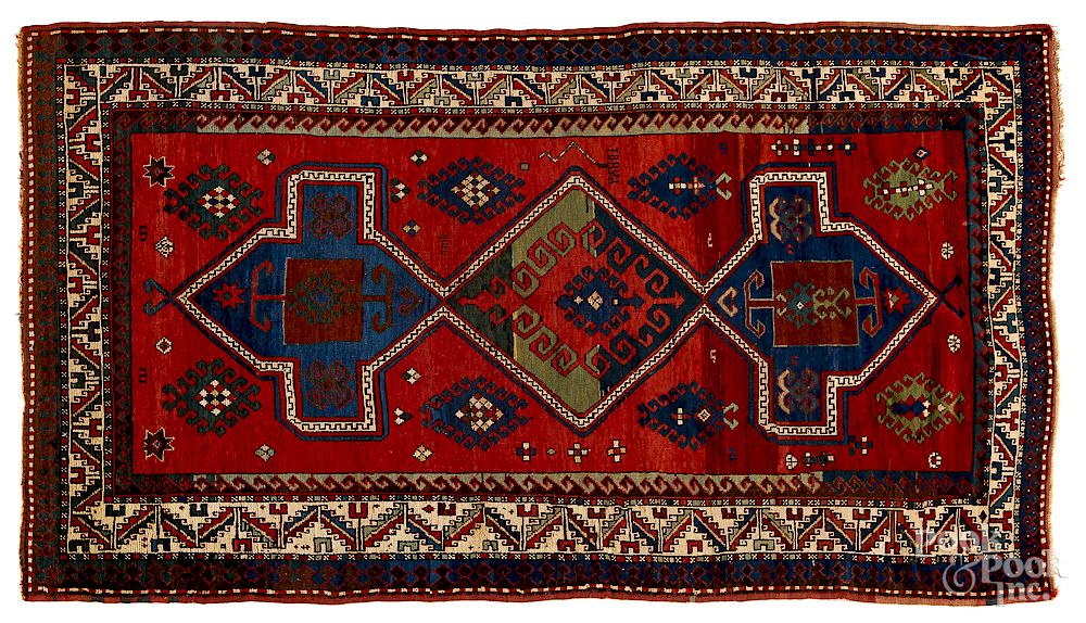 Appraisal: Kazak carpet ca Exclusive on Bidsquare Kazak carpet ca '