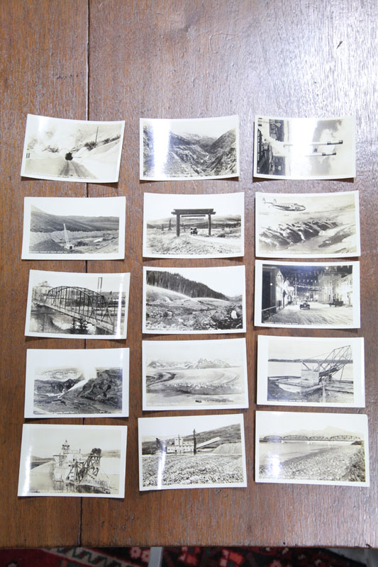 Appraisal: FIFTEEN ALASKA REAL PHOTO POSTCARDS Early th century Dynamic views