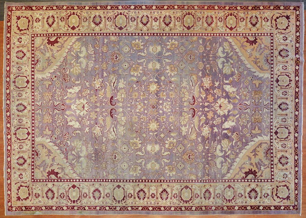 Appraisal: Antique Agra Carpet India x circa From the collection of