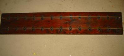 Appraisal: A locomotive display track gauge long