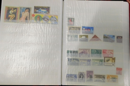 Appraisal: Various stamps world used Congo and others stock albums